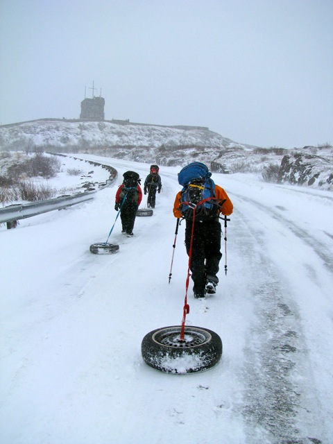 Putting in Sweat Equity on Signal Hill
