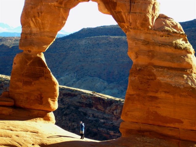 ta and delicate arch