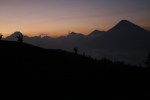 Volcanos at Sunset