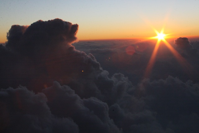 Sunset on Santa Maria