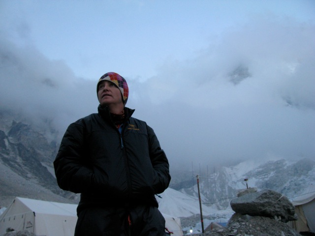 TA at Everest basecamp