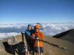 TA and Marian on Acatenango Summit