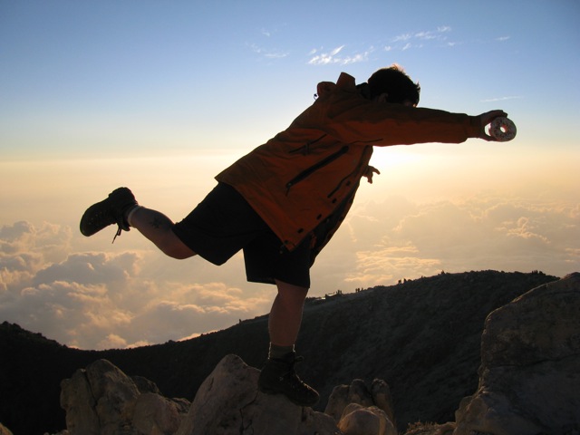 Velma the Vanilla Dip Climbs Central America's Highest Peak