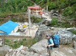 Trekking into Everest Basecamp