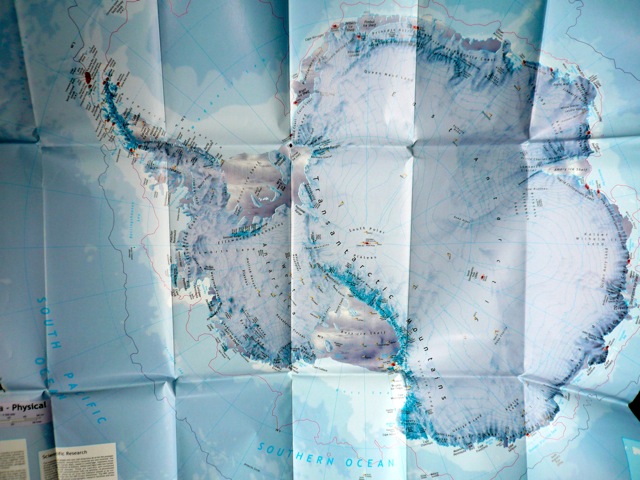 Antarctica Map